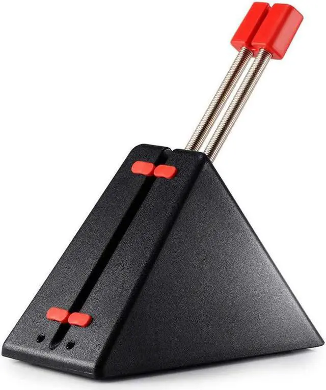 Alt view image 5 of 7 - CASETHRONE Gaming Mouse Cable Management,aBell Mouse Bungee Device for Esports FPS Game(Black)