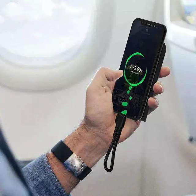 Alt view image 6 of 7 - Short USB C Charging Cord 0.5ft 5 Pack Durable USB A to USB Type C 3A Fast Charging Cable for Charging Station 6 inch Compatible with Samsung Galaxy Note S10 S20 S30 OnePlus 7T 8T LG V30 V40