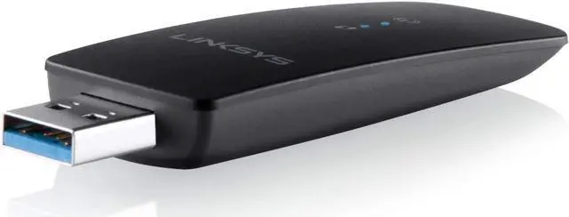 Alt view image 2 of 3 - Linksys USB Wireless Network Adapter, Dual-Band wireless 3.0 Adapter for PC, 1.2Gbps (AC1200) Speed - WUSB6300
