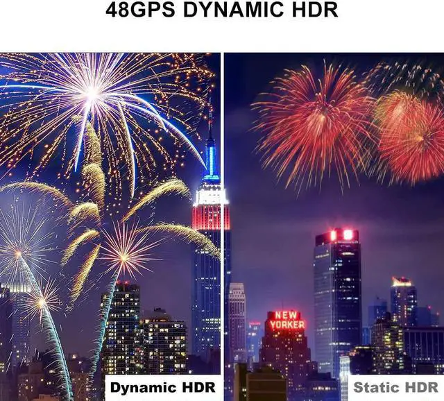 Alt view image 5 of 7 - 8K HDMI Cable 6.6ft, CableCreation 8K HDMI Ultra HD High Speed 48Gbps Cable,8K 60Hz, Dolby Vision, HDCP 2.2,4:4:4, eARC, Compatible with PS5, PS4, Nintendo Switch, Xbox One, QLED TV, Roku TV, VIZIO TV