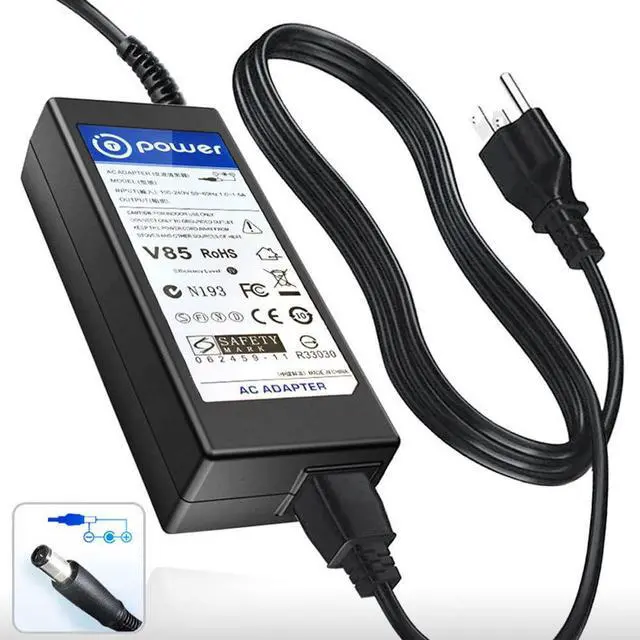 Main image of T-Power (19V- 90W) Ac Dc Adapter Charger Compatible for HP Pavilion (N193) 20" 23'' All-in-One Desktop HP 20B, 23B Series Power Supply Cord