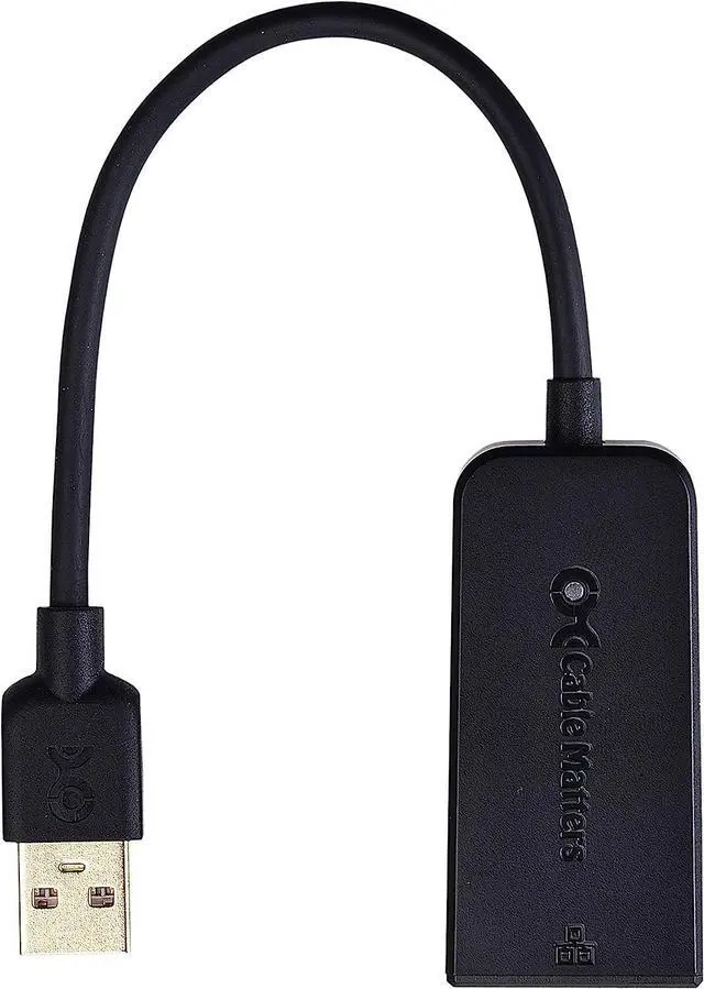 Alt view image 7 of 7 - Cable Matters Gigabit USB to Ethernet Adapter for Switch Game Console and Laptop (Ethernet Adapter for NS, Ethernet to USB Adapter, USB 3.0 to 10/100/1000Mbps Ethernet), Not Compatible with M2 Macs