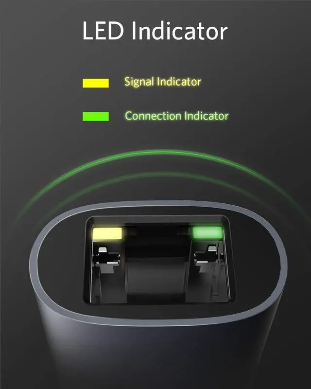 Alt view image 5 of 7 - USB 3.0 to Ethernet Adapter, PowerExpand USB 3.0 to Gigabit Ethernet Adapter, Aluminum Portable USB-A Adapter Compatible for MacBook Pro 2015, MacBook Air 2017, and More