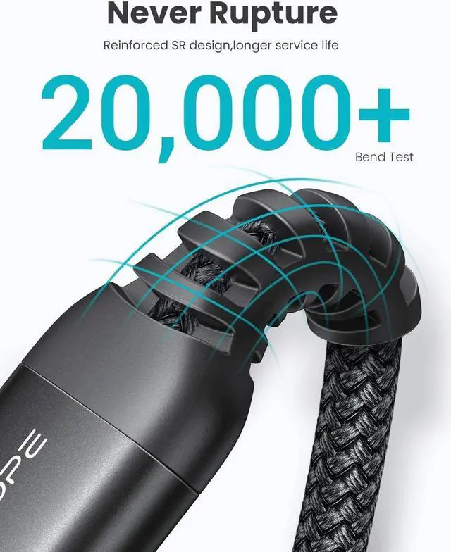Alt view image 2 of 7 - 10FT USB 3.0 Extension Cable Type A Male to Female Extension Cord AINOPE Durable Braided Material High Data Transfer Compatible with USB KeyboardMouseFlash Drive Hard DrivePrinter-Black
