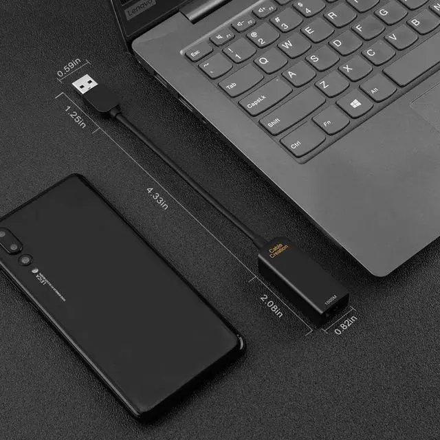 Alt view image 7 of 7 - USB 3.0 Ethernet Adapter for Nintendo Switch, 1 G High Speed USB Network Dongle Gigabit Ethernet LAN Network Converter, CableCreation RJ45 to USB A Wired Internet Connection for MacBook,Xiao Mi Box,PC