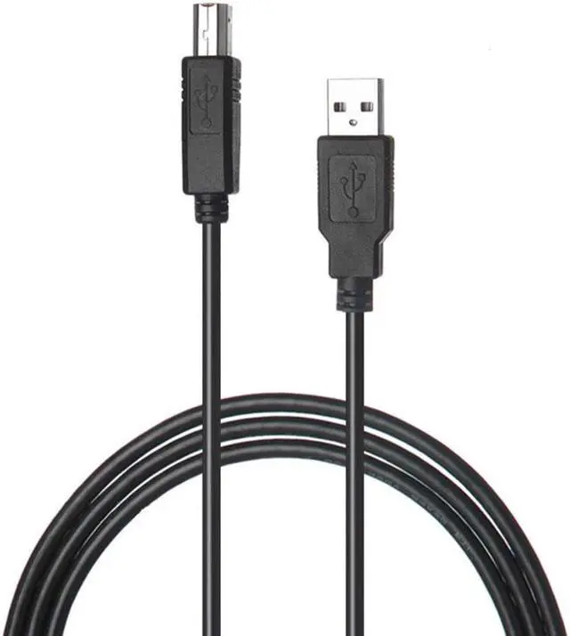 Alt view image 2 of 7 - Printer to Computer USB Scanner Cable High Speed A Male to B Male Cord Compatible with HP, Canon, Dell, Epson, Lexmark, Xerox, Samsung and More (10FT)