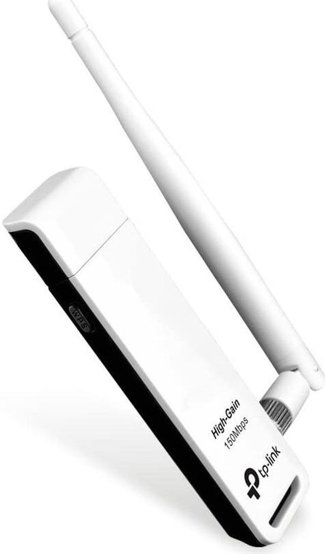 Alt view image 5 of 15 - TP-Link TL-WN722N 150Mbps High Gain Wireless USB Adapter