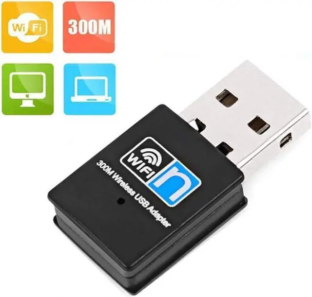 Main image of ActionFly WifiSpd-300 Mini 300Mbps Wireless-N USB Wifi Adapter-Wifi Dongle With Integrated Antenna Technology 2.4Ghz Frequency and 802.11N/g/b Wireless Speeds