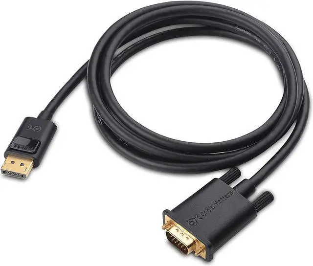 Alt view image 2 of 6 - Cable Matters DisplayPort to VGA Cable (DP to VGA Cable) 6 Feet