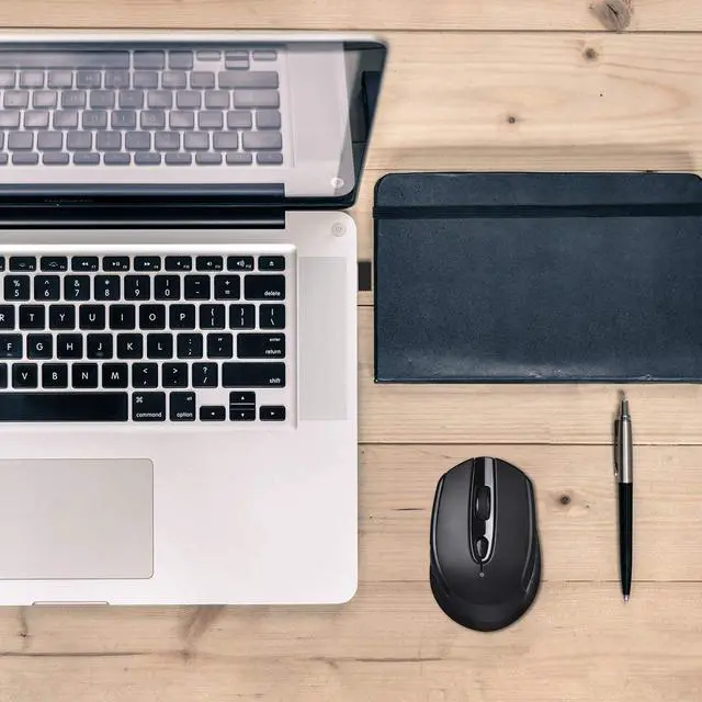 Alt view image 7 of 7 - Wireless Mouse, 2.4G Wireless Ergonomic Optical Mouse, cimetech Slim Silent Mouse with USB Receiver and 3 Adjustable DPI Cordless Computer Mouse for Laptop, Desktop, MacBook, PC (Black)