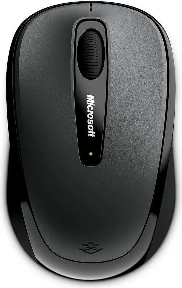Alt view image 2 of 6 - Microsoft Wireless Mobile Mouse 3500 for Business , Loch Ness Gray. Comfortable Ergonomic design, Wireless, USB 2.0 with Nano transceiver for PC/Laptop/Desktop, works with Mac/Windows Computers