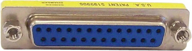 Main image of Store DB25 25 Pin Serial Port Female/Female Adapter Gender Changer RS232