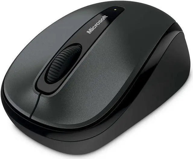 Alt view image 4 of 6 - Microsoft Wireless Mobile Mouse 3500 for Business , Loch Ness Gray. Comfortable Ergonomic design, Wireless, USB 2.0 with Nano transceiver for PC/Laptop/Desktop, works with Mac/Windows Computers