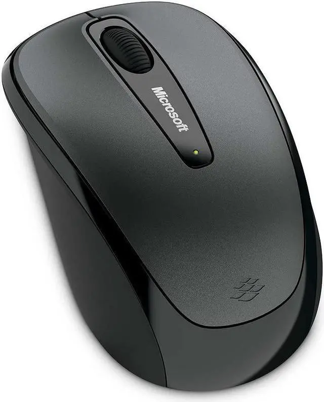 Main image of Microsoft Wireless Mobile Mouse 3500 for Business , Loch Ness Gray. Comfortable Ergonomic design, Wireless, USB 2.0 with Nano transceiver for PC/Laptop/Desktop, works with Mac/Windows Computers