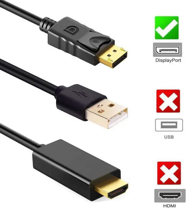 Alt view image 3 of 5 - Display Port to VGA Adapter,South City Mall Gold Plated Display Port to VGA Adapter (Male to Female) Compatible with Computer,PC,Desktop, Laptop to Monitor, Projector, HDTV (5 Pack)