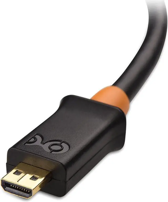 Alt view image 3 of 7 - Micro HDMI to VGA Adapter (Micro HDMI to VGA Converter) in Black