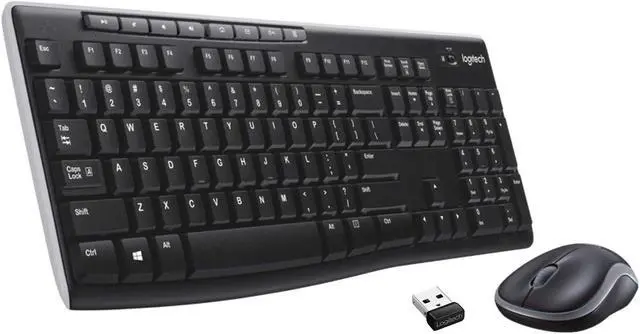 Main image of Logitech MK270 Wireless Keyboard and Mouse Combo - Keyboard and Mouse Included, Long Battery Life