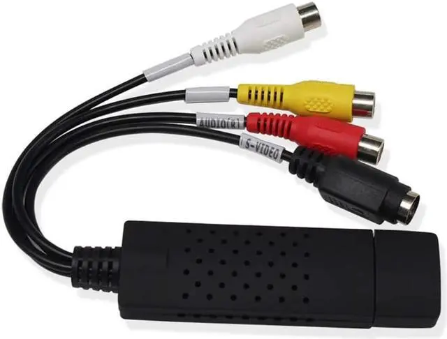 Alt view image 5 of 6 - VHS VCR to Digital DVD Converter USB Video Audio Capture Card VHS Box VHS VCR TV to Digital Converter Support mac OS Windows
