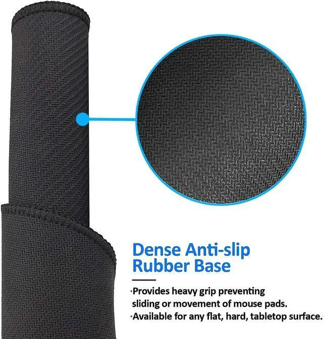 Alt view image 5 of 6 - Duck Pattern Round Mouse Pad Small Gaming Mousepad Desk Mat Stitched Edges 8 X 8 Inch for Home Office