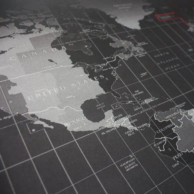 Alt view image 5 of 7 - Benvo Extended Mouse Pad Large Gaming Mouse Pad- 35.4x15.7x0.12 inch Computer Keyboard Mouse Mat Non-Slip Mousepad Rubber Base and Stitched Edges for Game Players, Office, Study World Map Design