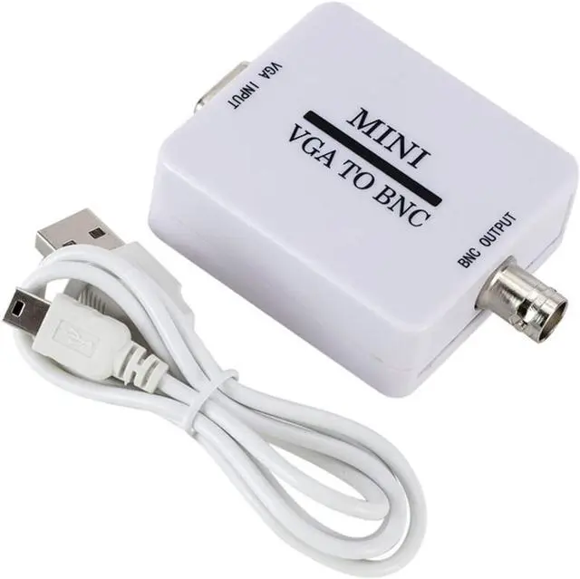 Alt view image 7 of 7 - Mintata2019 Mini VGA to BNC Converter HD 1080PSupport NTSC PAL Output Surveillance Video Converter Adapter