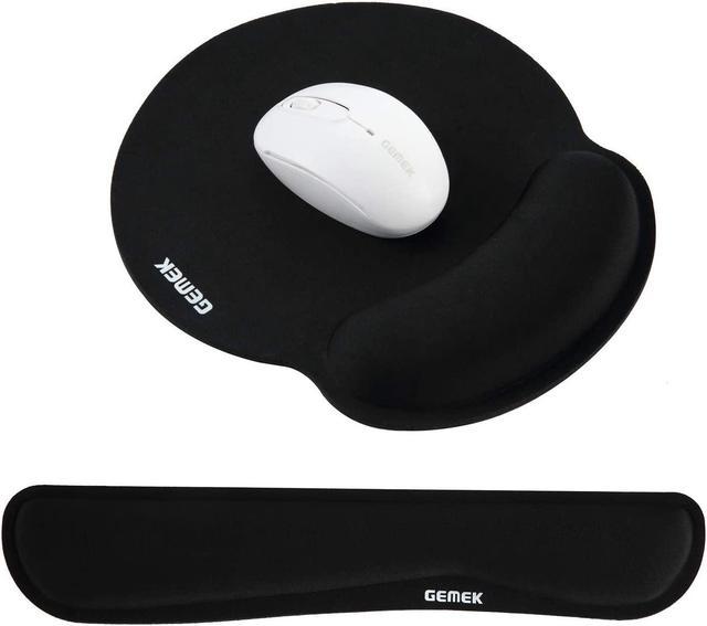 GEMEK Mouse Pad & Keyboard Wrist Rest Support for Gaming Computer Laptop, Memory  Foam Set for Easy Typing & Relief Getting Hand Hurt and Carpal Tunnel  Syndrome Pain 