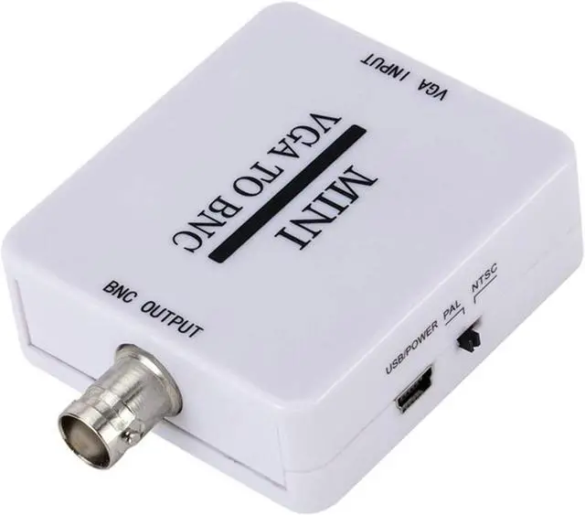 Alt view image 4 of 7 - Mintata2019 Mini VGA to BNC Converter HD 1080PSupport NTSC PAL Output Surveillance Video Converter Adapter