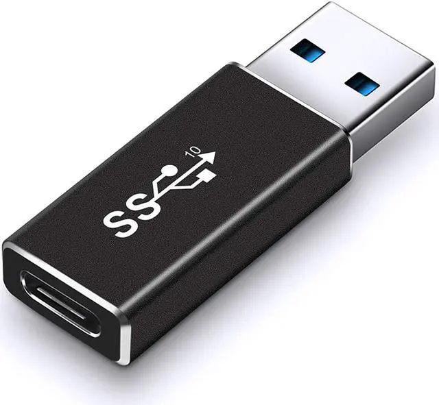 Main image of Electop Updated USB 3.1 GEN 2 Male to Type-C Female Adapter, Support Double Sided 10Gbps Charging & Data Transfer, USB A to USB C 3.1 Converter