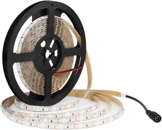 Alt view image 2 of 7 - 600 LEDs Light Strip Waterproof 16.4FT Green LED Rope Lighting Flexible Tape Decorate for Bedroom Boat Car TV backlighting Holidays Party (Green)