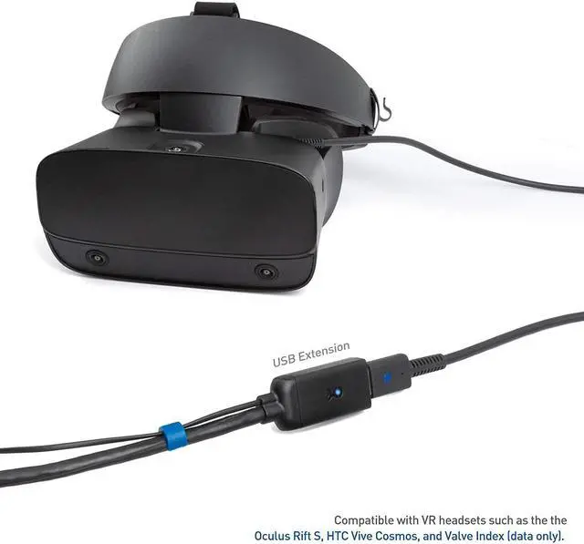 Alt view image 6 of 7 - Cable Matters Active USB Extension Cable Male to Female (USB 3.0 Extension Cable) Gender Changer with Signal Booster for Oculus Rift S, HTC Vive, Valve Index, Webcam and More - 10 Meters, 32.8 Feet