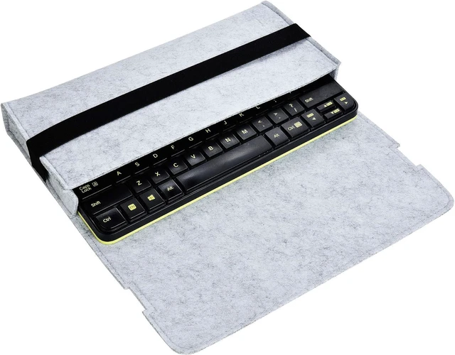 Alt view image 4 of 5 - WESAPPINC Keyboard Sleeve Travel Bag Dust cover for Full-Size Mechanical and Standard Gaming Esports Keyboards (L(104/108 key up to 17.7inch))