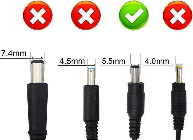 Alt view image 6 of 7 - LNOCCIY 19V 3.42A AC Adapter Charger for Toshiba Satellite C55 C655 C850 C50 C855 P50 P755 P775 P855 P875 S55 L755 L655 L745 E45T E55 E55D A665 A505 Toshiba Portege Z30 Z930 Z830 Power Supply Cord