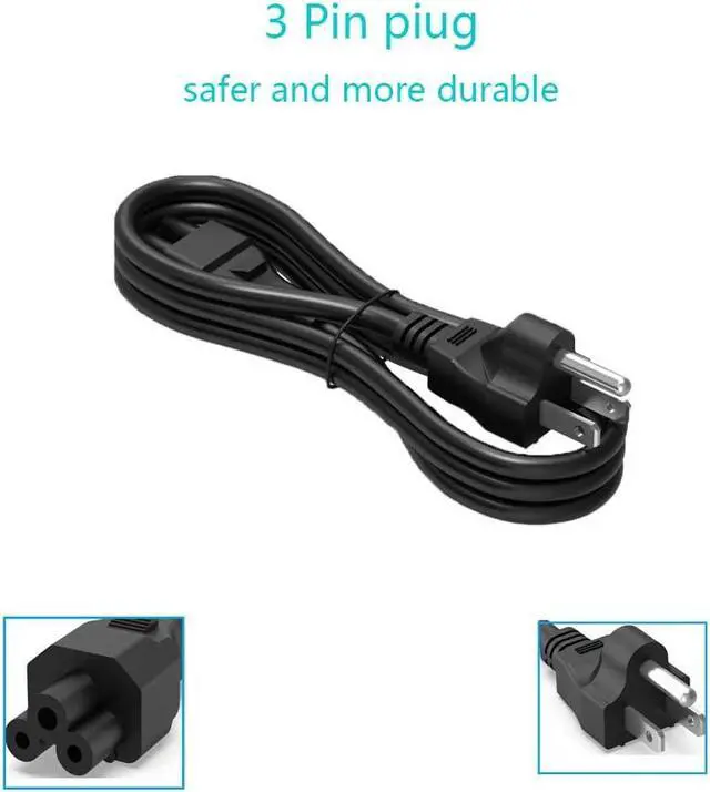 Alt view image 3 of 5 - 135W AC Charger Fit for Acer Nitro 5 N18C3 AN515-51 AN515-41 AN515-53 AN515-52 AN515-43 AN515-54 AN517-51 N18C4 AN515-55-53AG AN515-44-R99Q AN515-55-52KW Laptop Adapter Power Supply Cord