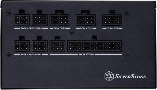 Alt view image 4 of 7 - Silverstone Technology ET700-MG 700 Watt Fully Modular Plus Gold ATX Power Supply with Flat Black Flex Cables and Improved Capacitors (SST-ET700-MG)