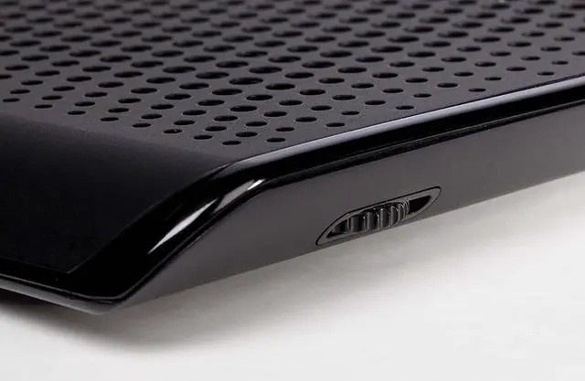 Alt view image 5 of 7 - Portable Chill Mat HD3 Gaming with 3 Ultra-Quiet Fans and Integrated Airflow Ventilation Prevents Overheating LED USB Port Cooling Pad for up to 18-Inch Laptop Black (AWE57US)