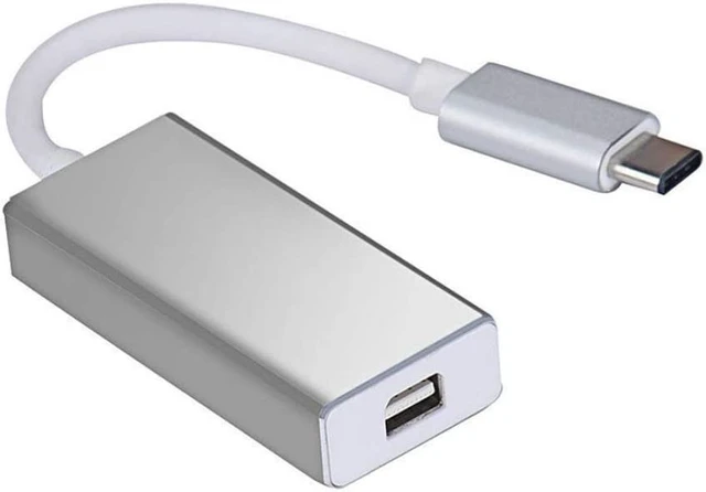 Main image of Mini USB HUB 10cm USB-C / Type-C 3.1 to Mini Display Adapter Cable, For MacBook 12 inch, Chromebook Pixel 2015, Nokia N1 Tablet PC(Silver),Light and beautiful, easy to carry. ( Color : Silver )