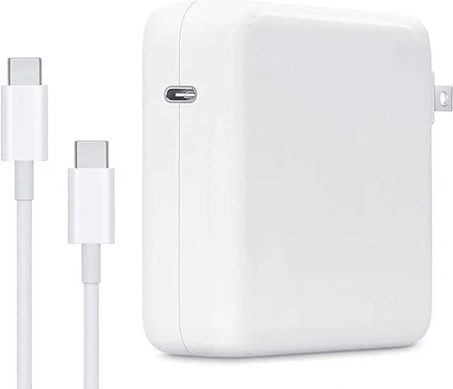 Main image of Mac Book Pro Charger, 61W USB C Charger Power Adapter with USB C Cable for Mac Book Pro 15, 13 Inch, New Mac Book Air 13 Inch
