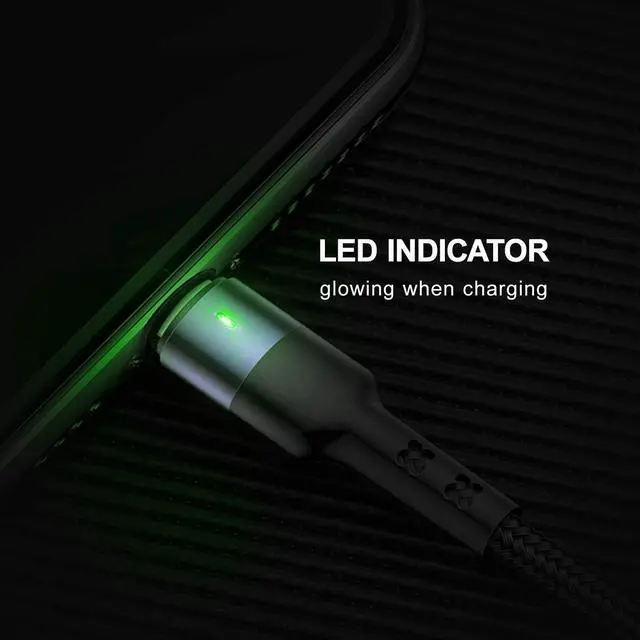 Alt view image 5 of 7 - 2Pack Multi Charging Cable Nylon Braided Short 1FT 4 in 1 USB Charge Cord with Phone Type C Micro USB Connector for Phone/Galaxy and More