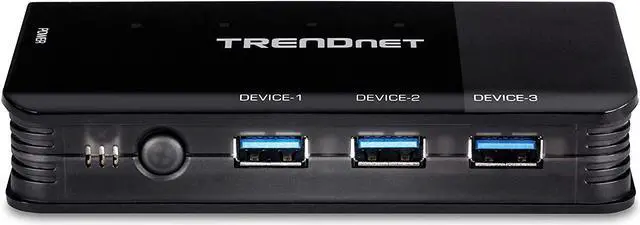 Alt view image 5 of 7 - TRENDnet 4-Port USB 3.1 Sharing Switch, TK-U404, 4 x USB 3.1 for Computers, 4 x USB 3.1 for Devices, Flash Drive Sharing, Scanners, Printers, Mouse, Keyboard, Windows & Mac Compatible