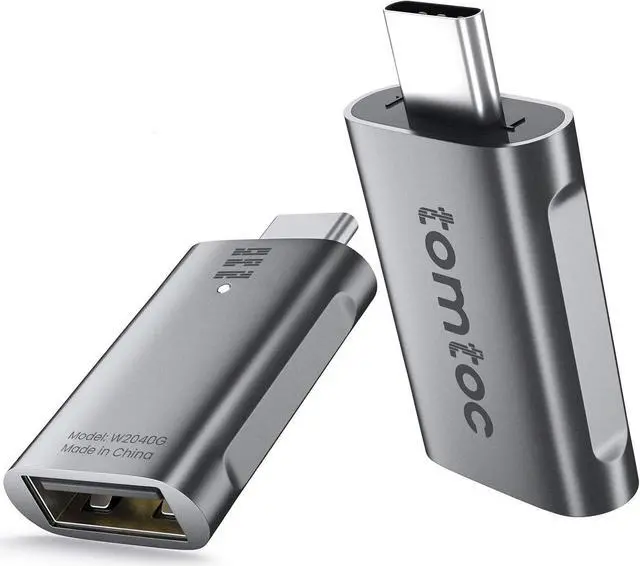 Main image of USB C to USB Adapter (2 Pack) Thunderbolt 3/Type-C to USB 3.0 Adapter for MacBook iPad Air 4 10.9 iPad Pro Surface Pro/Book  XPS and More OTG Adapter for Android Phone Up to 5Gbps