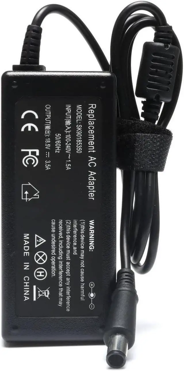 Alt view image 3 of 7 - 693711-001 677774-001 65W AC Adapter Laptop Charger for HP-Pavilion G4 G6 G7 G60 G61 G72 M6 DM4 DV4 DV5 DV6 DV7;HP 2000-2A20NR 2000-2B09WM 2000-2B19WM 2000-2B29WM 2000-2C29WM 2000-2D19WM 2000-329WM