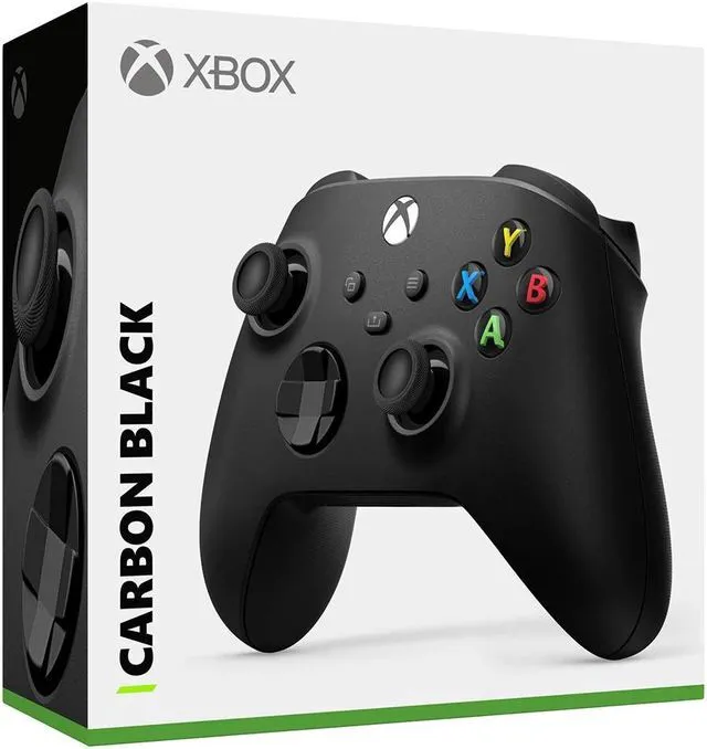 Alt view image 4 of 5 - Microsoft Xbox Wireless Core Controller - Carbon Black