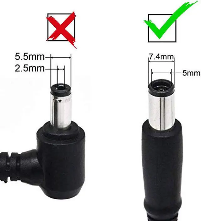 Alt view image 2 of 6 - 180W 150W 135W Charger Fit for MSI GL65 GL75 GL73 GL63 GE63 GE75 GE73 GE65 GE75 GP63 GP73 GP65 GP75 WE63 WE73 PE62 PE72 Gaming Laptop AC Adapter Power Supply Cord