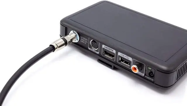 Alt view image 3 of 7 - 50' Feet, Black RG6 Coaxial Cable (Coax Cable) with Connectors, F81 / RF, Digital Coax - AV, Cable TV, Antenna, and Satellite, CL2 Rated, 50 Foot