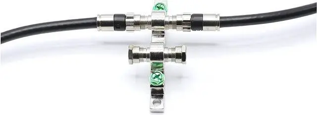 Alt view image 5 of 7 - 50' Feet, Black RG6 Coaxial Cable (Coax Cable) with Connectors, F81 / RF, Digital Coax - AV, Cable TV, Antenna, and Satellite, CL2 Rated, 50 Foot