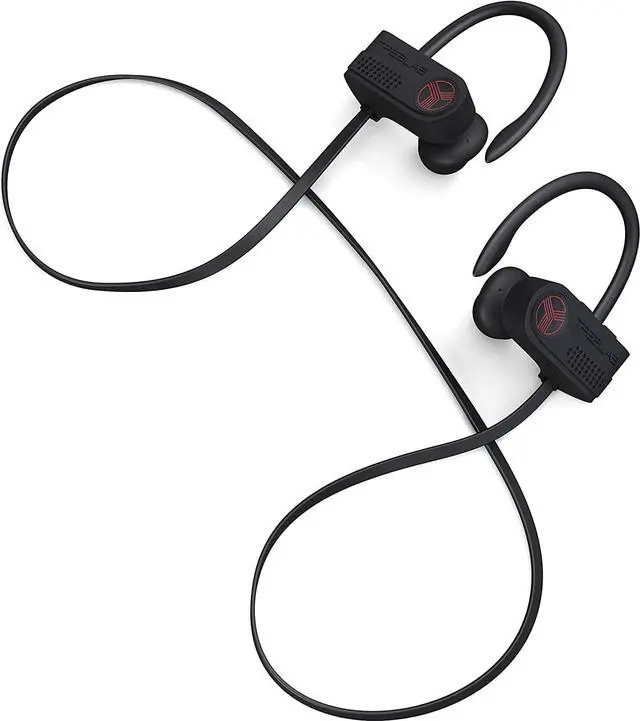 Alt view image 2 of 7 - TREBLAB XR700 PRO Wireless Running Earbuds - Top 2019 Sports Headphones, Custom Adjustable Earhooks, Bluetooth 5.0 IPX7 Waterproof, Rugged Workout Earphones, Noise Cancelling Microphone In-Ear Headset