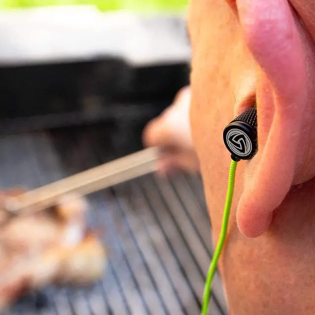 Alt view image 5 of 7 - Ultra Wired Earbuds in-Ear Headphones 5 Years Warranty Earphones with Microphone Noise Isolating Ear Buds Memory Foam for iPhone  School Students Kids Women Small Ears - Green