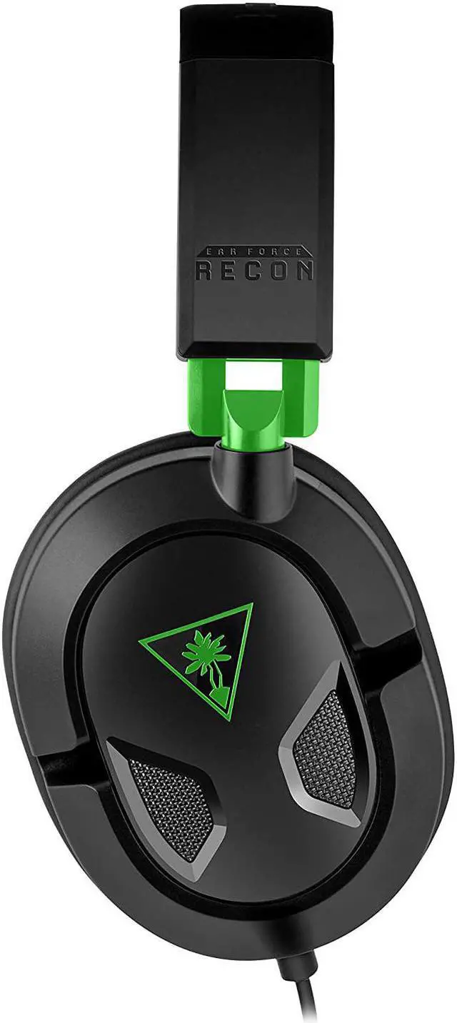 Alt view image 5 of 7 - Turtle Beach Recon 50 Xbox Gaming Headset for Xbox Series X Xbox Series S Xbox One PS5 PS4 PlayStation Nintendo Switch Mobile & PC with 3.5mm - Removable Mic 40mm Speakers - Black