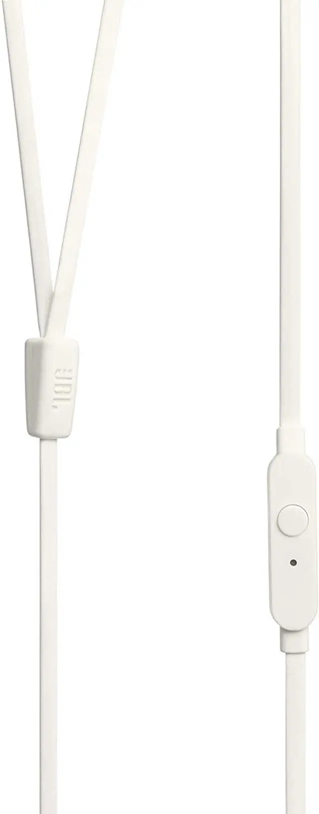 Alt view image 4 of 5 - JBL JBLT110WHTAM Tune 110 In-Ear Headphones - White