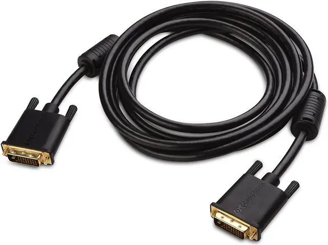 Alt view image 2 of 4 - Cable Matters DVI to DVI Cable with Ferrites (DVI Dual Link Cable, DVI D Cable) 10 Feet